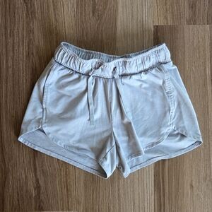 All in Motion Girl's Athletic Shorts - Light Gray